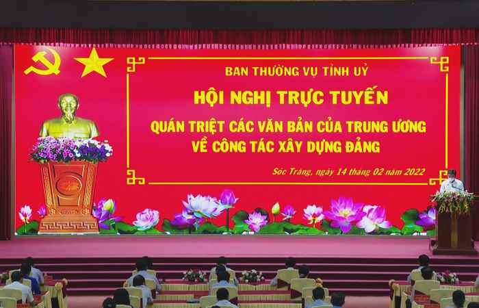 Sóc Trăng tập trung nâng cao chất lượng công tác kết nạp đảng viên từ Chương trình 24 đến Chỉ thị 15 (23-11-2023)